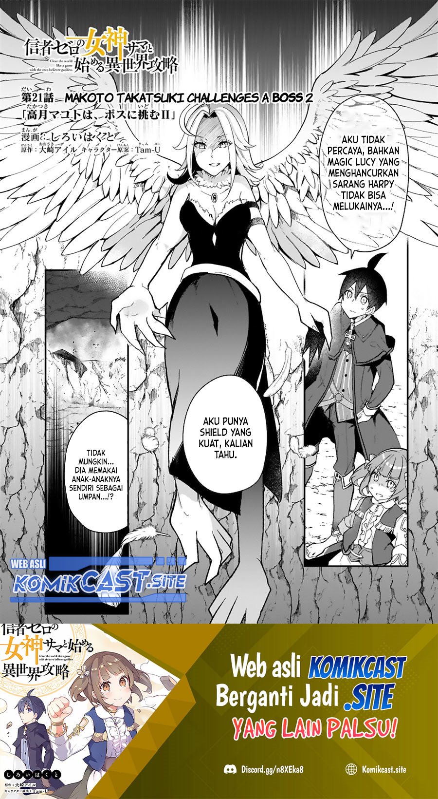 Manga Shinja Zero no Megami-sama to Hajimeru Isekai Kouryaku Chapter 21 gambar 2
