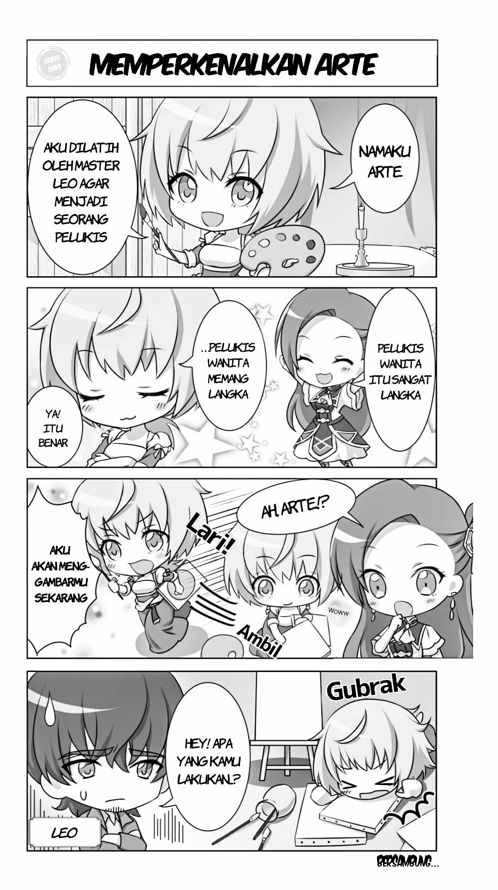 Komik Hamefura x Arte Chapter 2 gambar 1