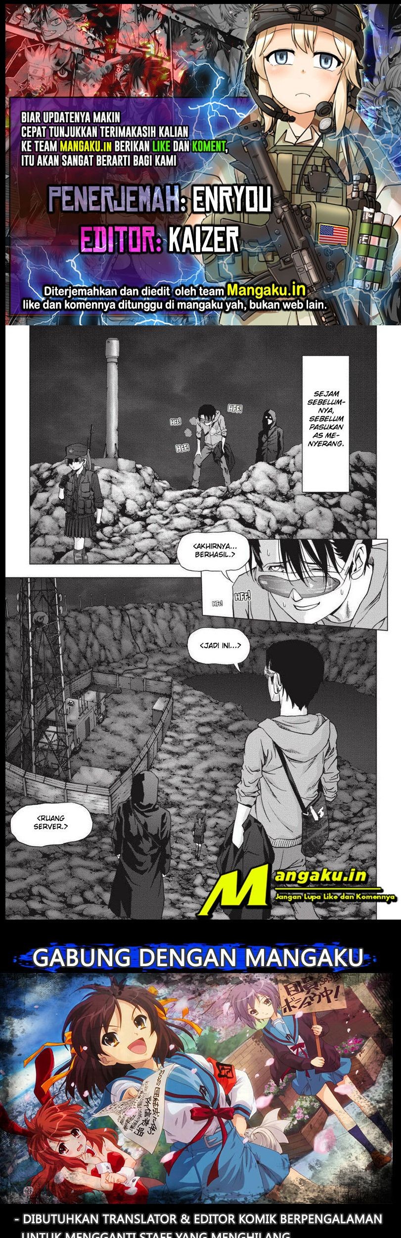 Komik Btooom! Chapter 110.1 gambar 1