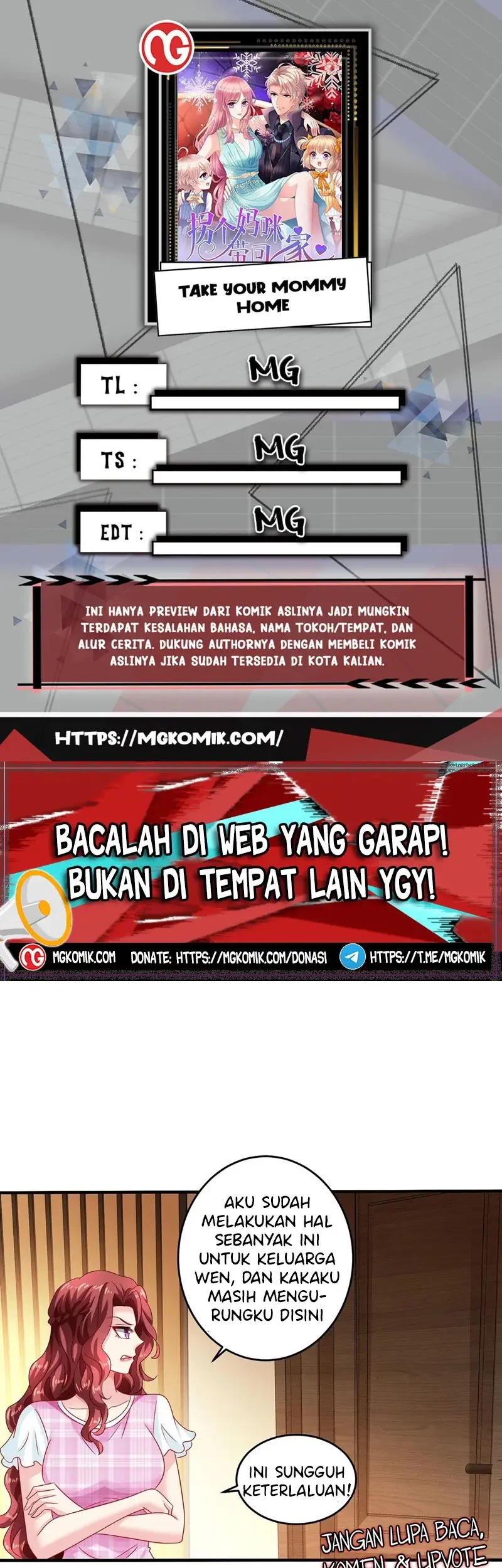 Komik Take Your Mommy Home Chapter 400 gambar 1