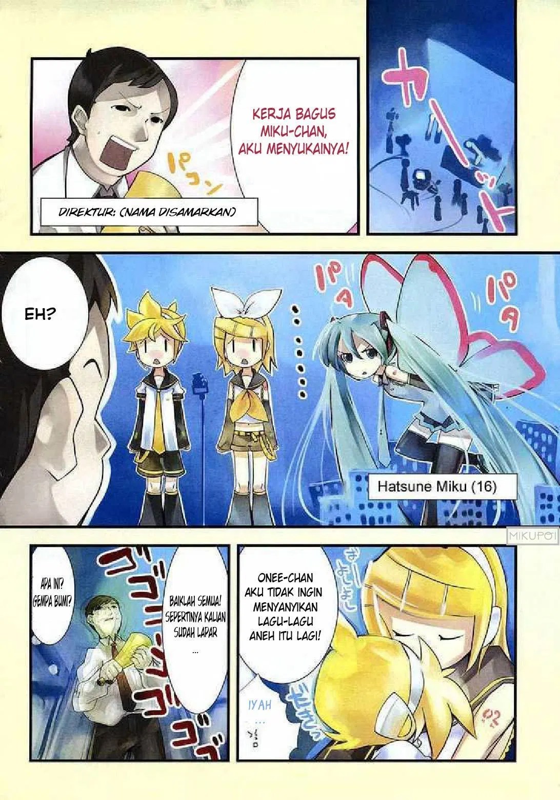 Hatsune Miku : Unofficial Hatsune Mix Chapter 02 - Halaman 4