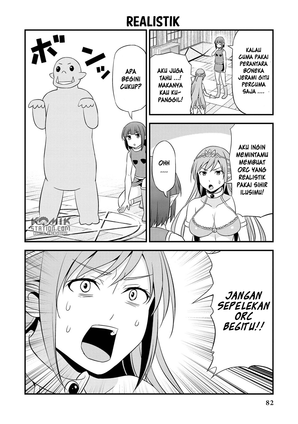 Hentai Elf to Majime Orc Chapter 9.8 - Halaman 2