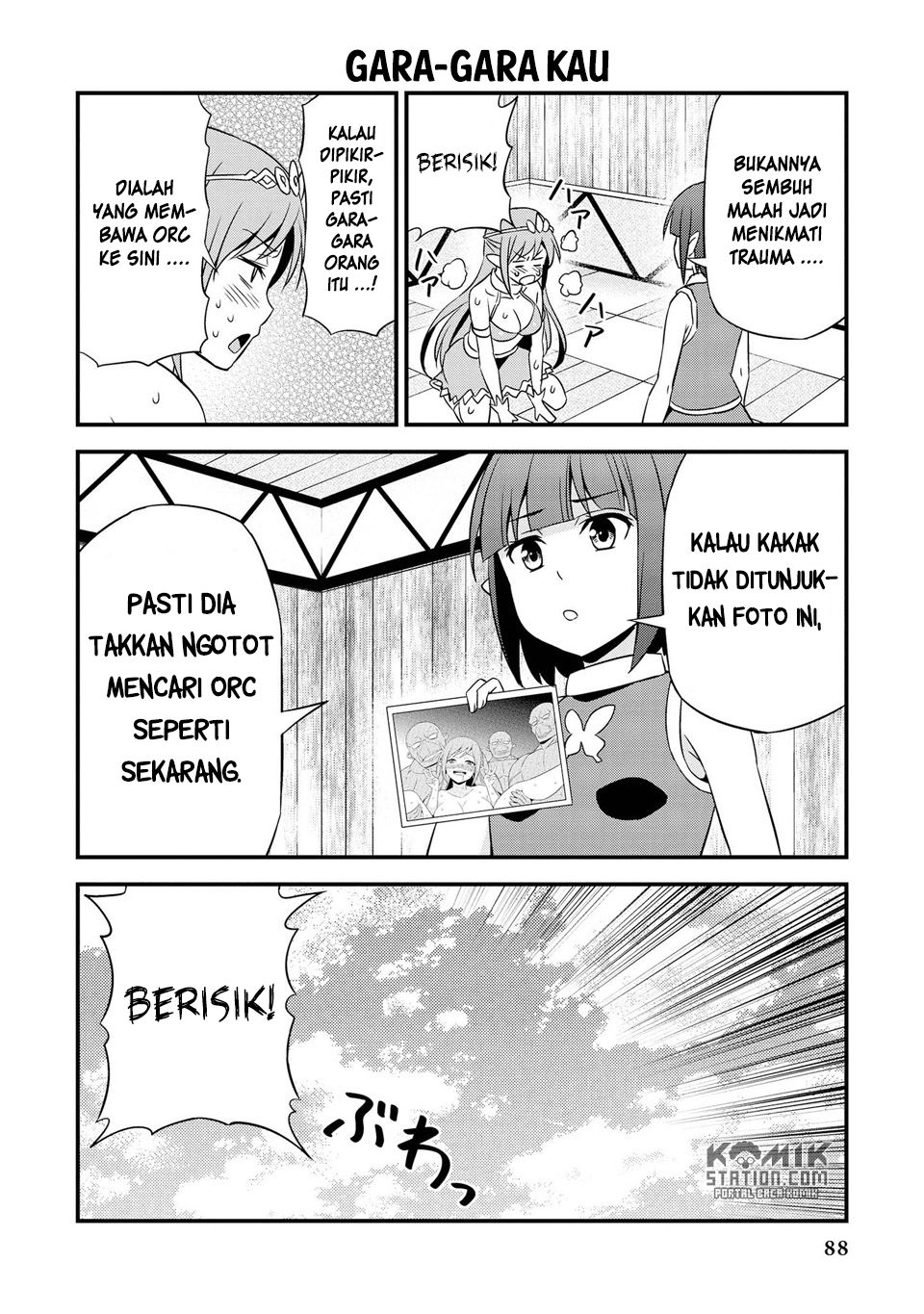 Hentai Elf to Majime Orc Chapter 9.8 - Halaman 9