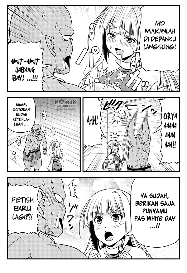 Hentai Elf to Majime Orc Chapter 9.5 - Halaman 5