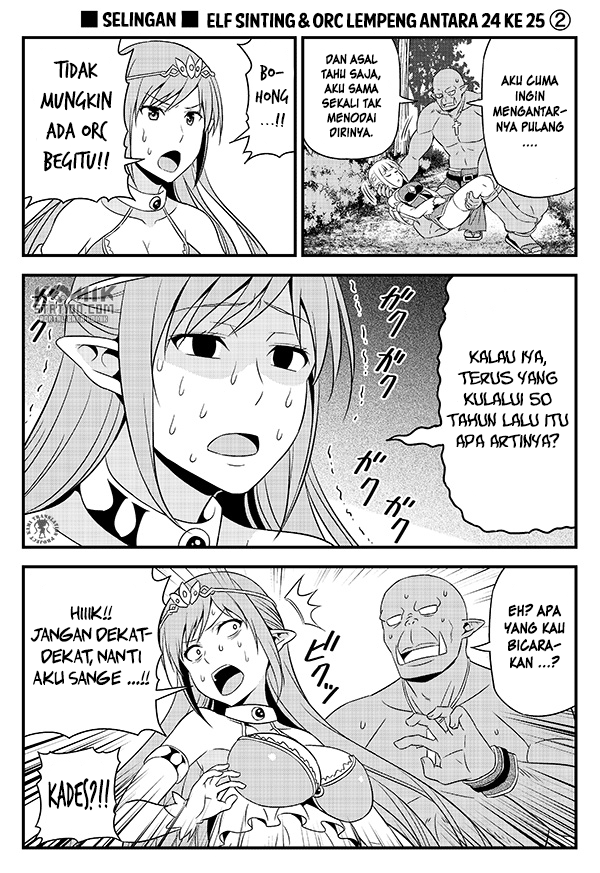 Hentai Elf to Majime Orc Chapter 3.5 - Halaman 3