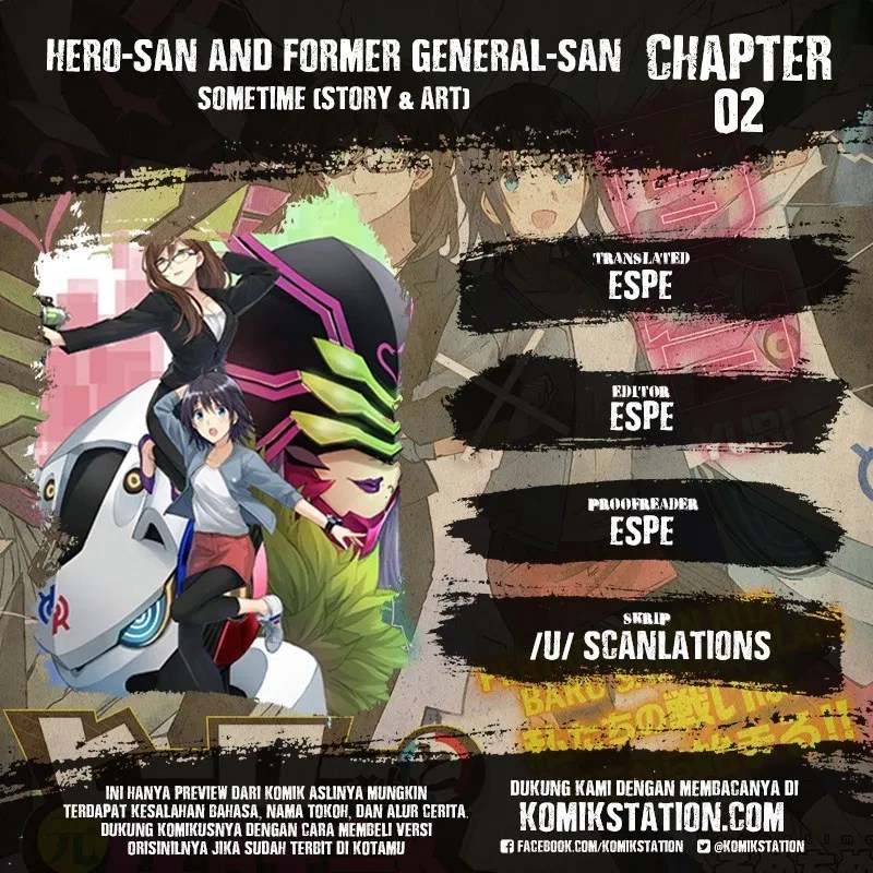 Komik Hero-san and Former General-san Chapter 02 gambar 1