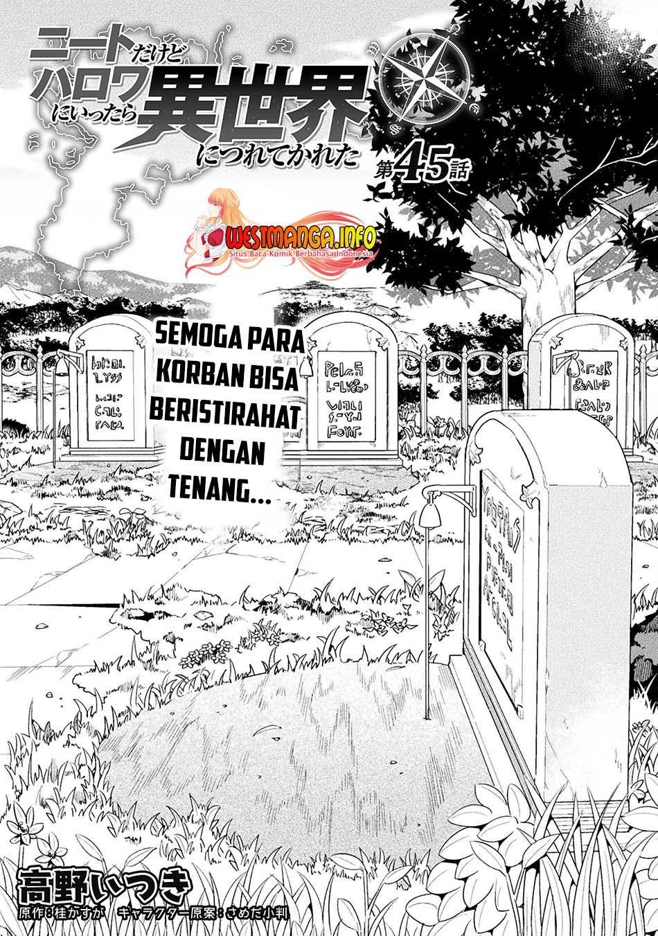 Manga NEET dakedo Hello Work ni Ittara Isekai ni Tsuretekareta Chapter 45 gambar 2