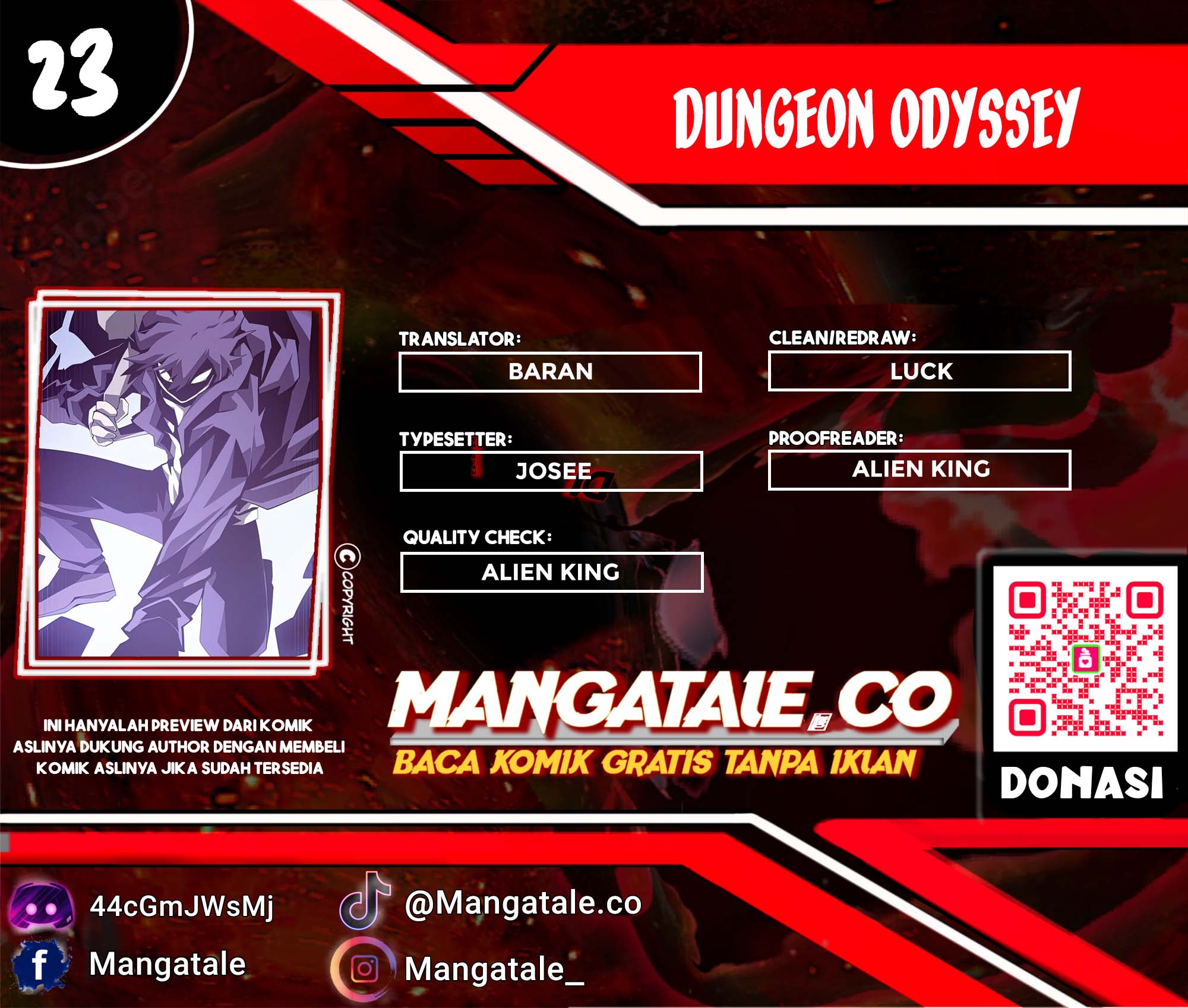 Komik Dungeon Odyssey Chapter 23 gambar 1