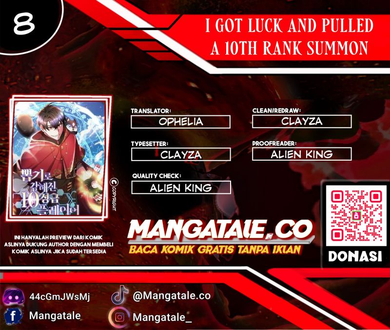 Komik I Got Lucky And Pulled A 10th Rank Summon Chapter 08 gambar 1