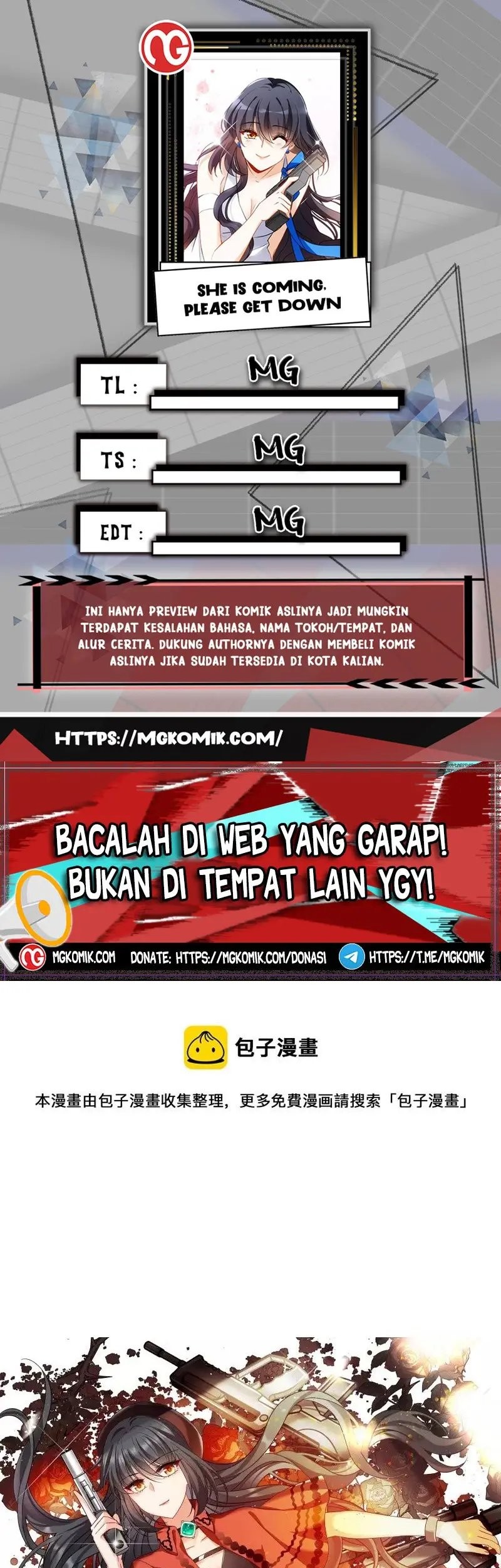Komik She Is Coming, Please Get Down! Chapter 93.2 gambar 1