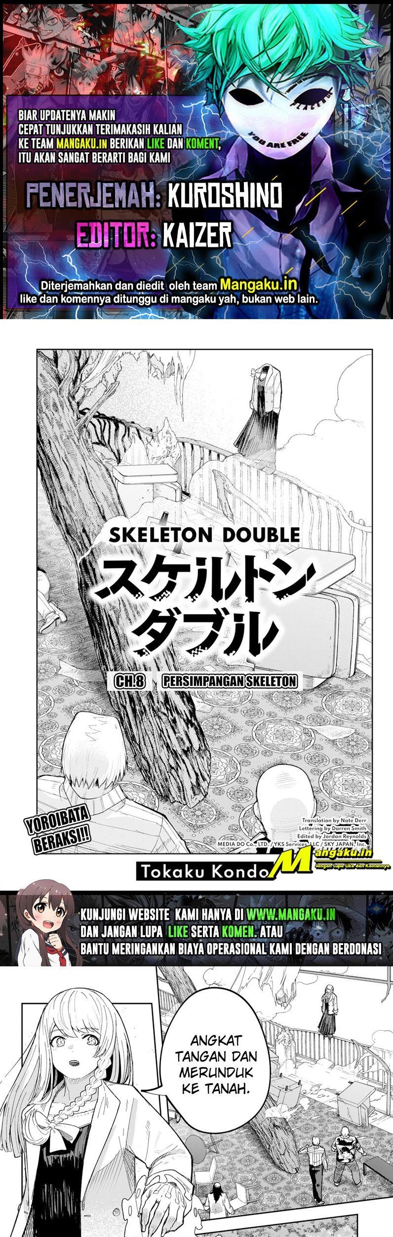 Komik Skeleton Double Chapter 08.1 gambar 1