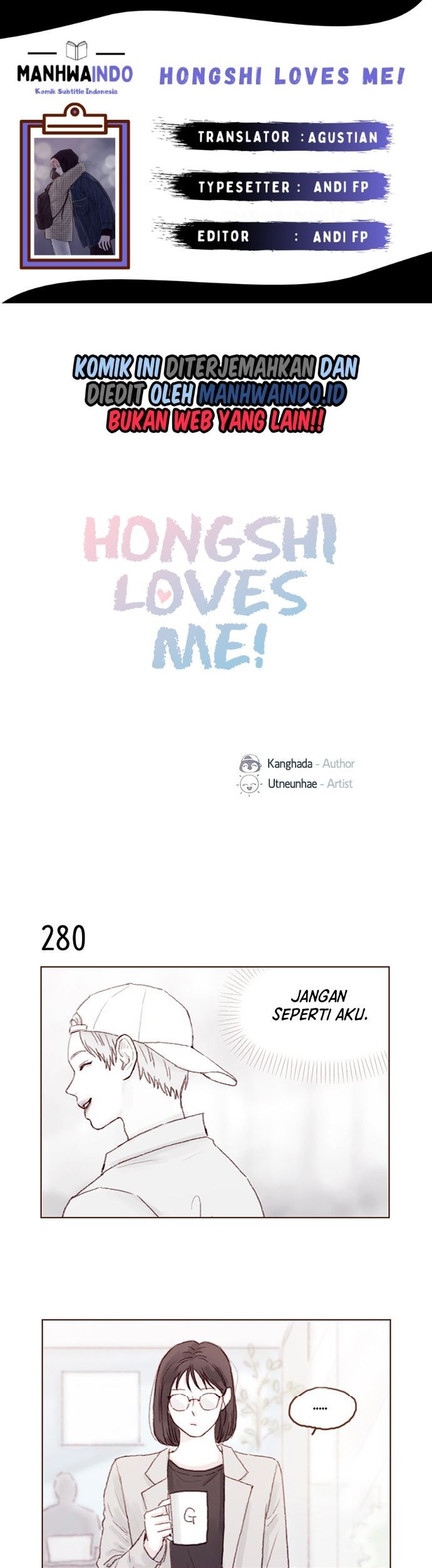 Komik Hongshi Loves Me! Chapter 40 gambar 1