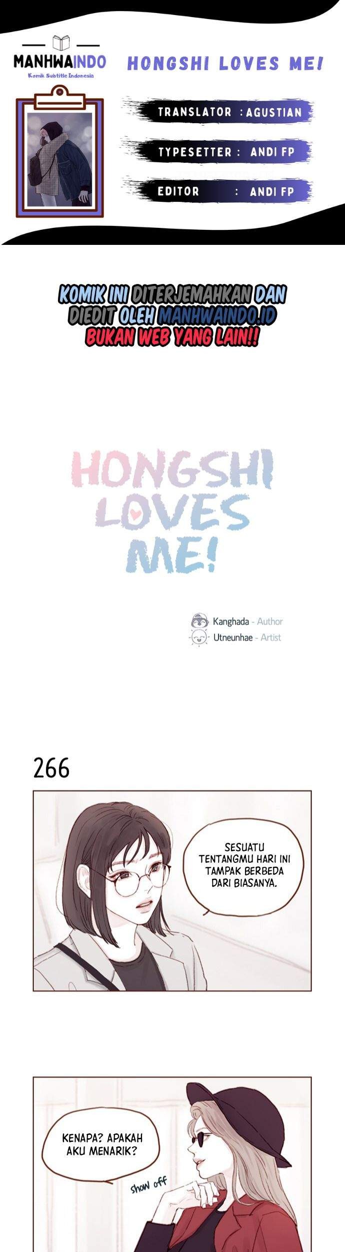 Komik Hongshi Loves Me! Chapter 38 gambar 1
