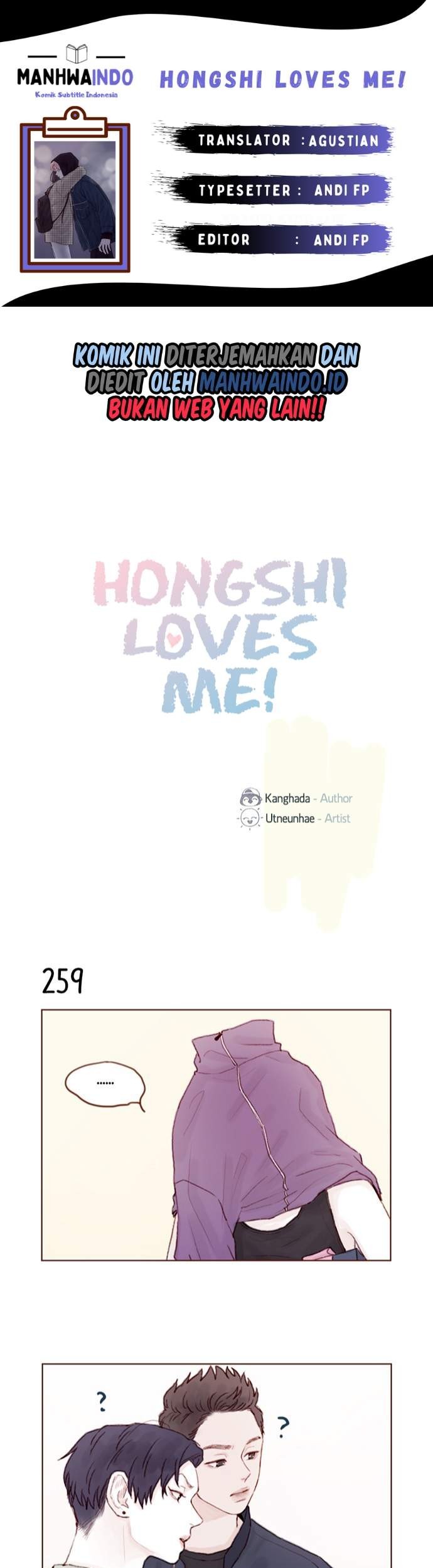 Komik Hongshi Loves Me! Chapter 37 gambar 1