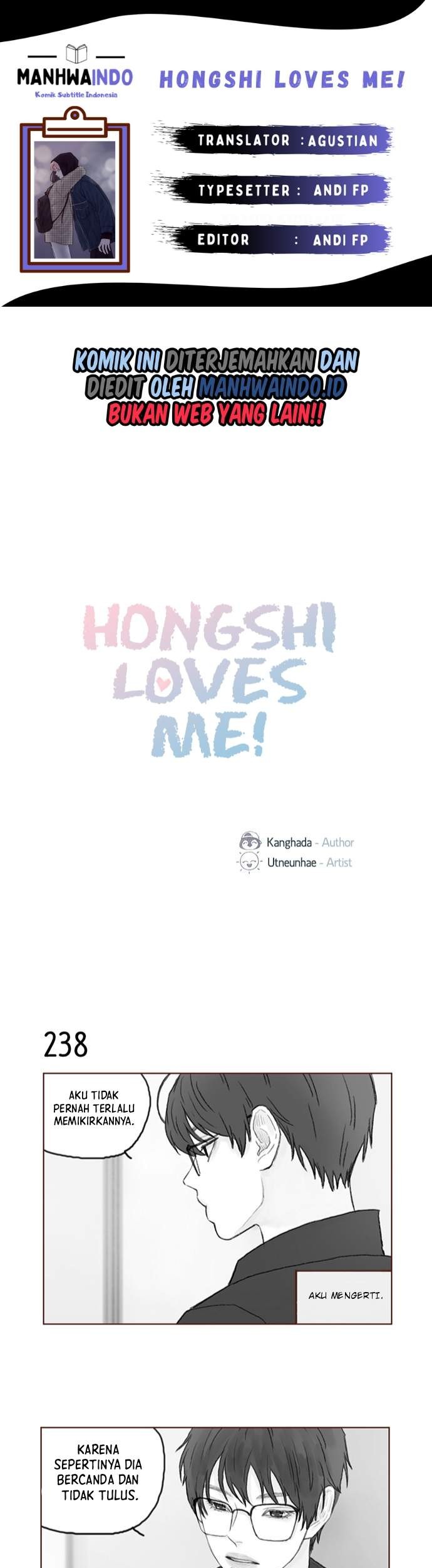 Komik Hongshi Loves Me! Chapter 34 gambar 1