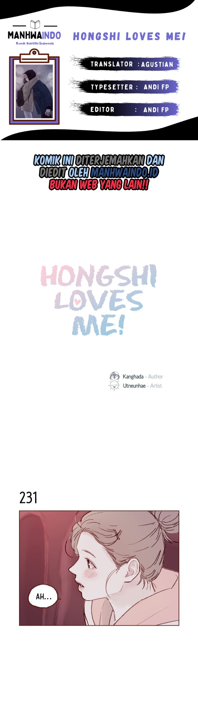 Komik Hongshi Loves Me! Chapter 33 gambar 1