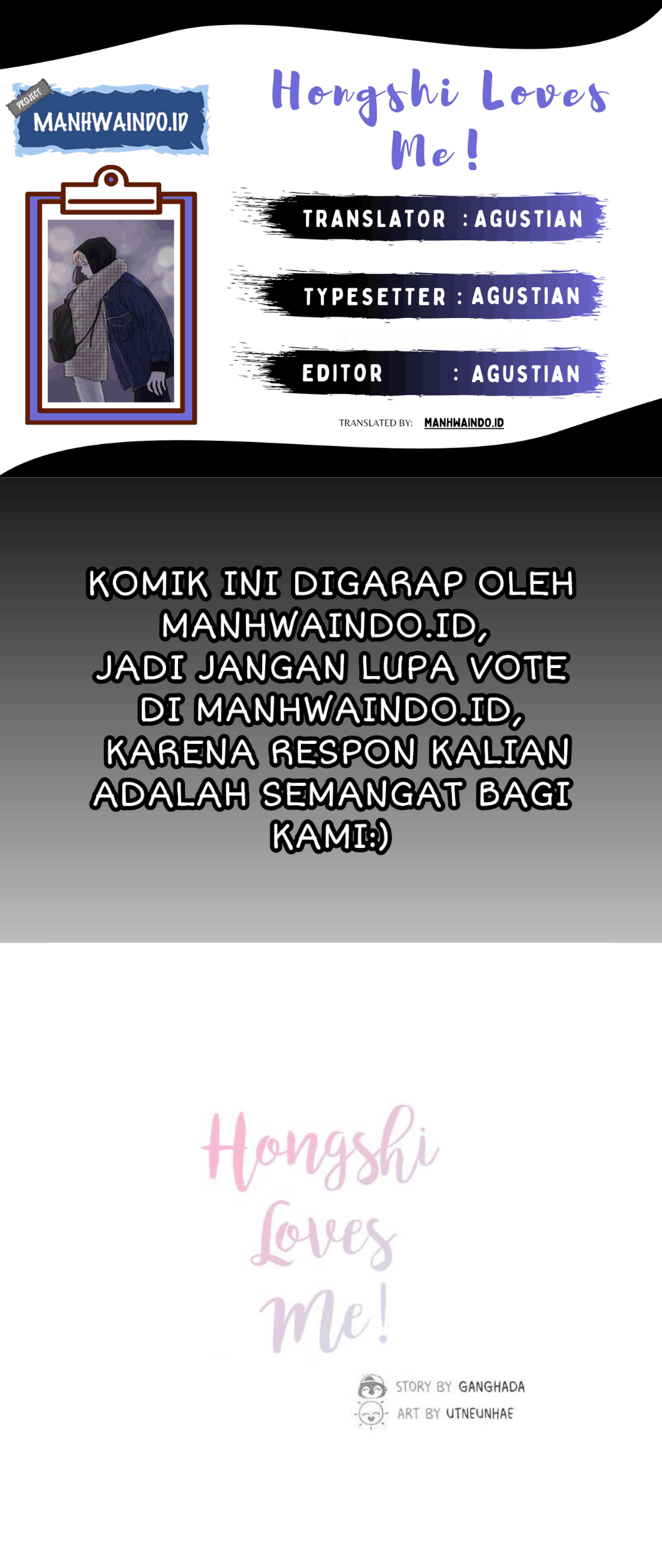 Komik Hongshi Loves Me! Chapter 21 gambar 1