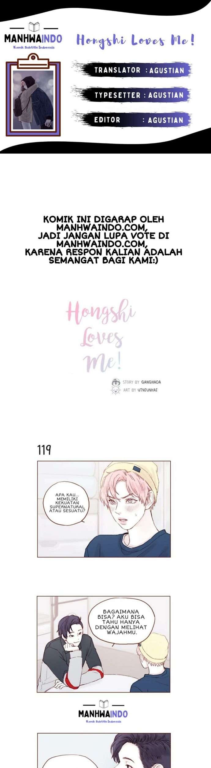 Komik Hongshi Loves Me! Chapter 17 gambar 1