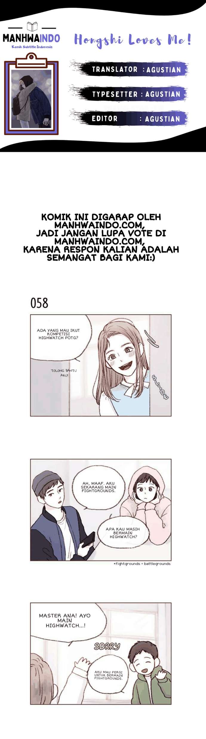 Komik Hongshi Loves Me! Chapter 8 gambar 1