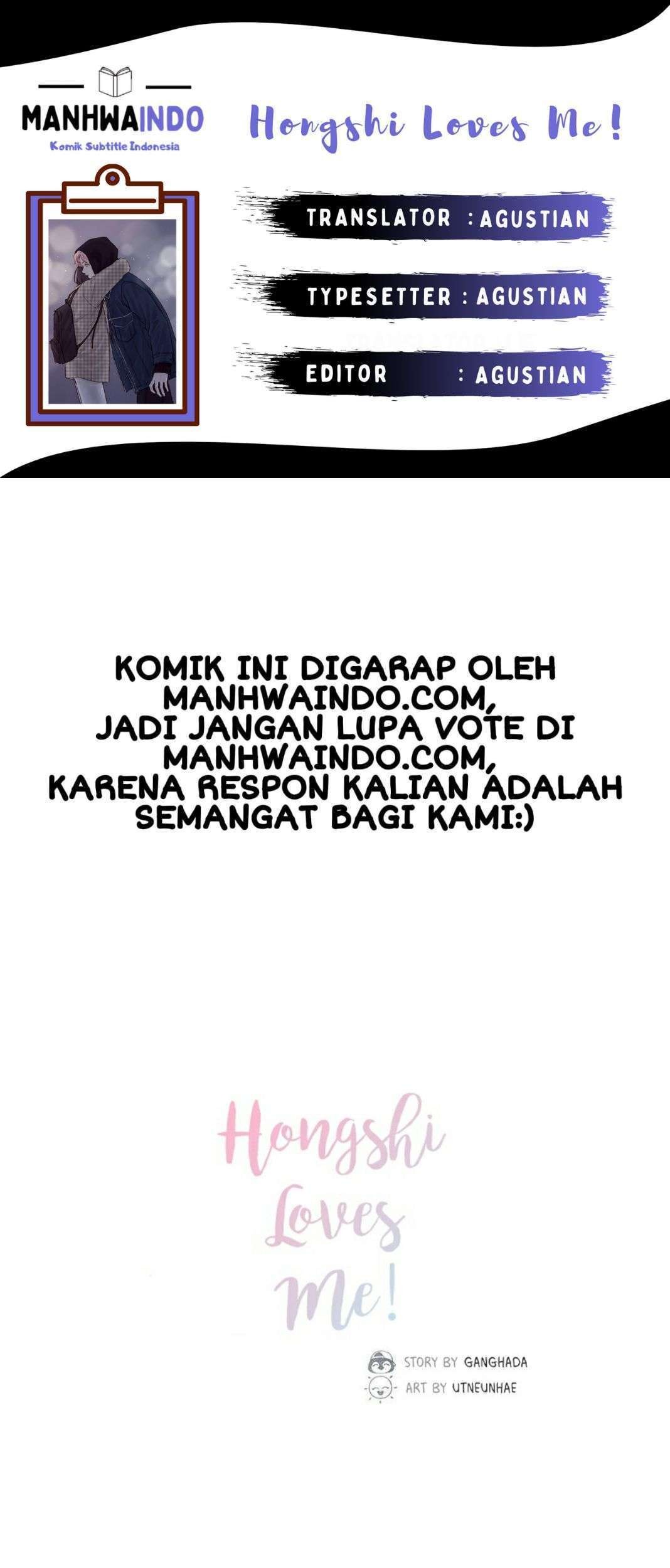 Komik Hongshi Loves Me! Chapter 1 gambar 1