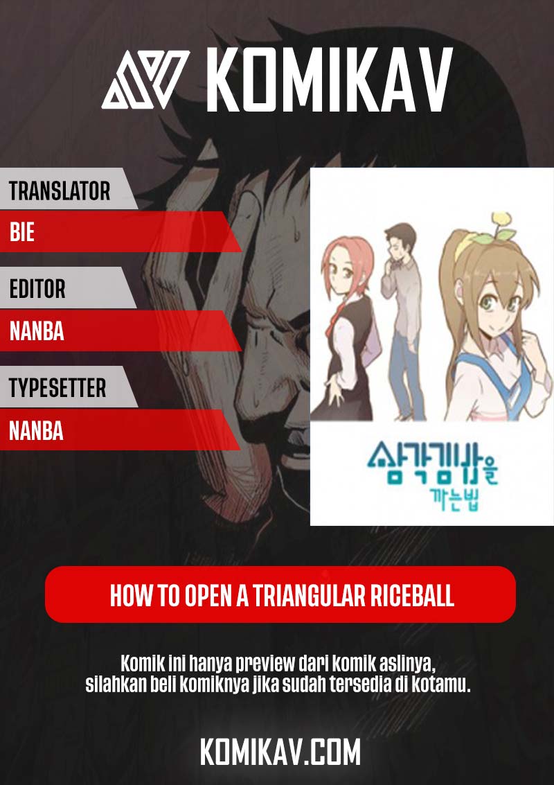 Komik How to Open a Triangular Riceball Chapter 12 gambar 1
