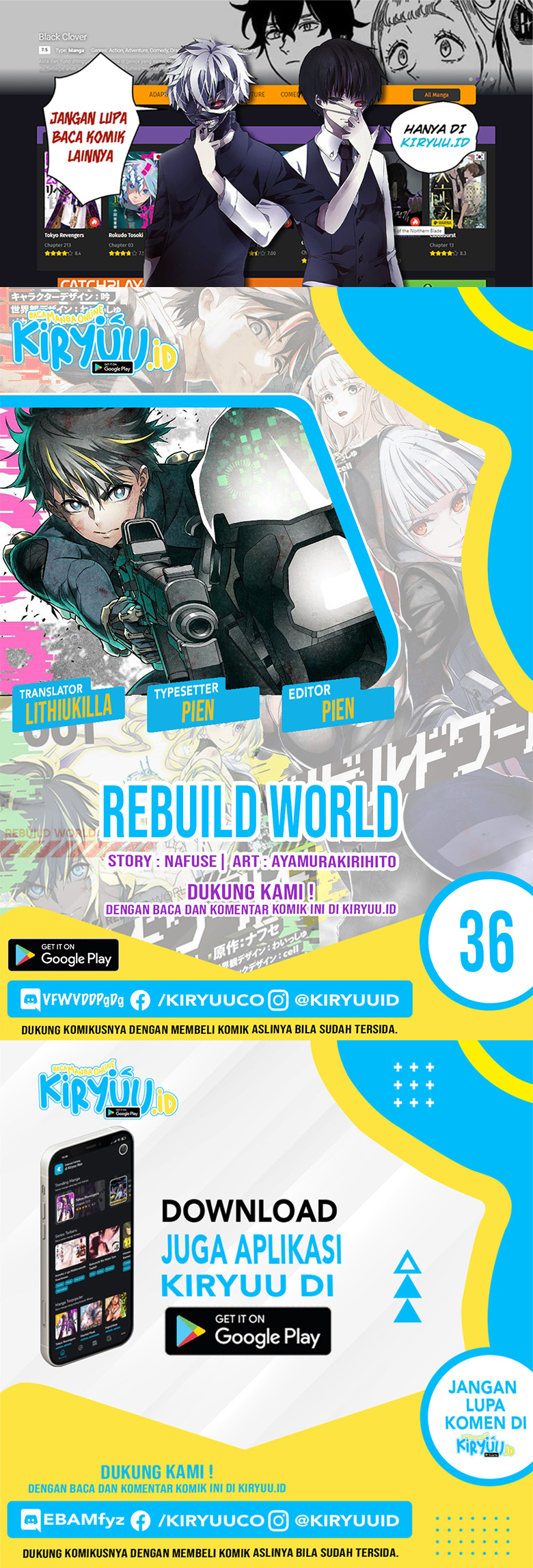 Komik Rebuild World Chapter 36 gambar 1