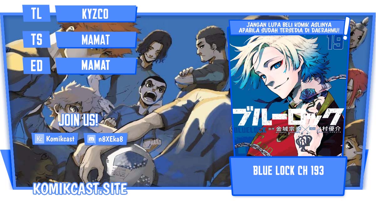 Komik Blue Lock Chapter 193 gambar 1