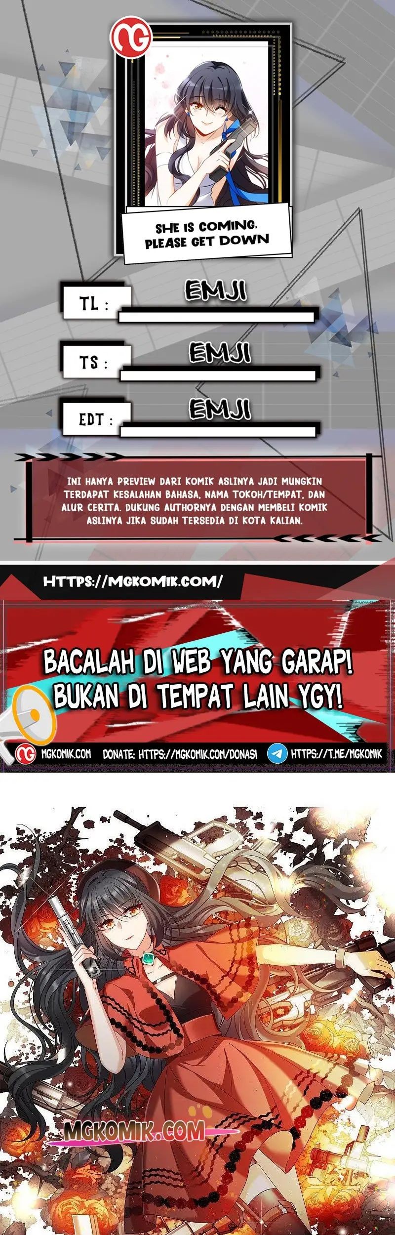 Komik She Is Coming, Please Get Down! Chapter 94.3 gambar 1