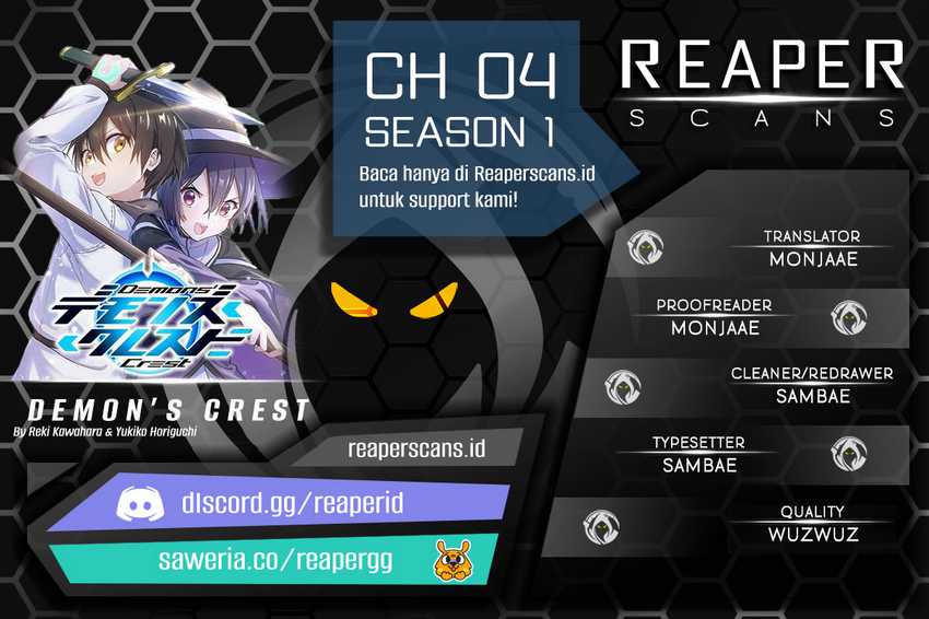 Komik Demons’ Crest Chapter 04 gambar 1