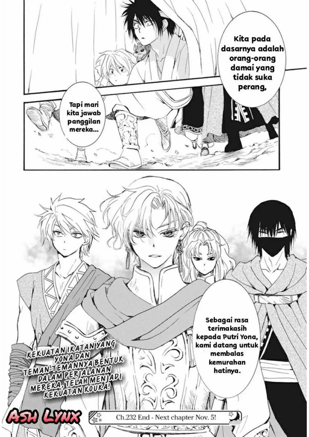 Akatsuki no Yona Chapter 232 - Halaman 28