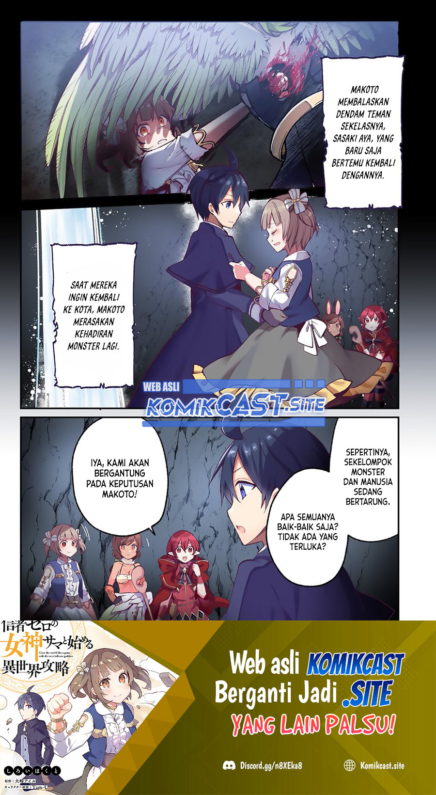 Manga Shinja Zero no Megami-sama to Hajimeru Isekai Kouryaku Chapter 22 gambar 2