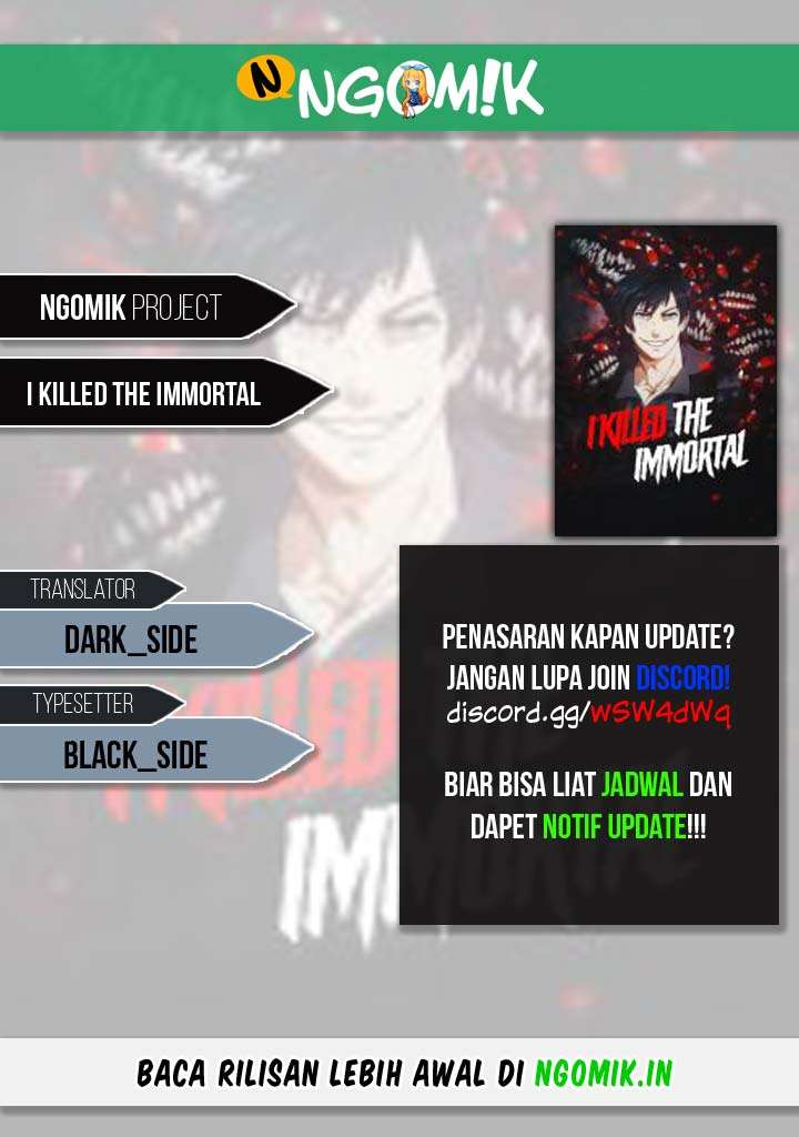 Komik I Killed the Immortal Chapter 1 gambar 1