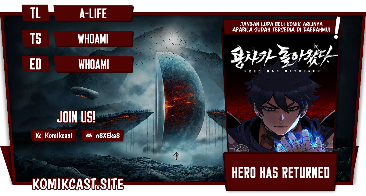 Komik Hero Has Returned Chapter 77 gambar 1
