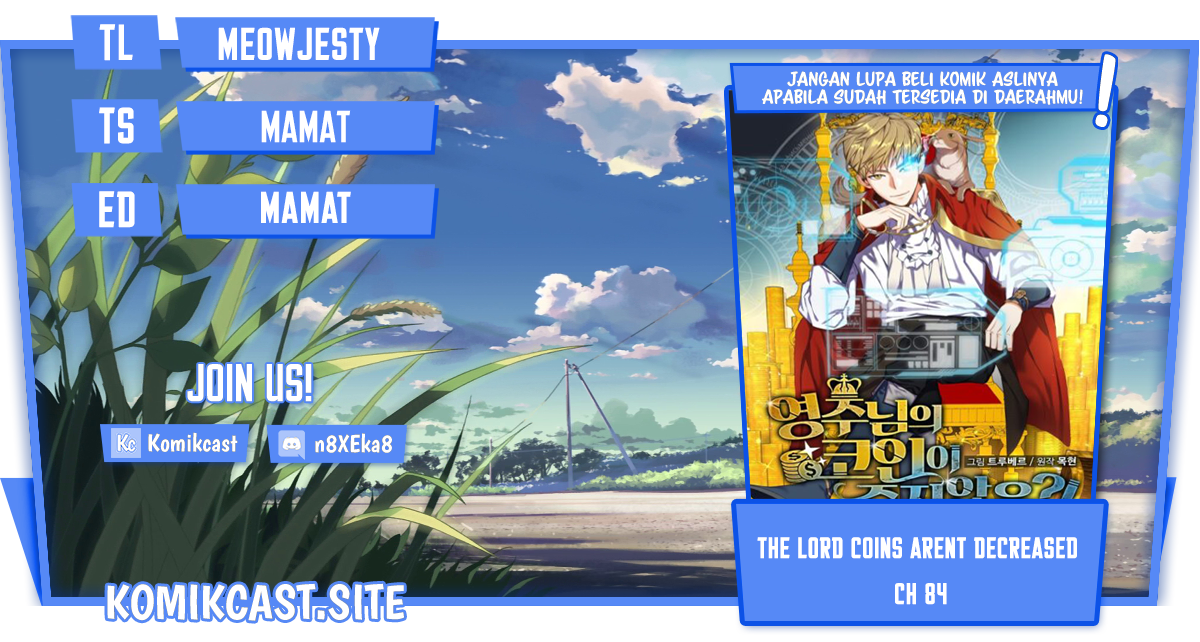 Komik The Lord’s Coins Aren’t Decreasing?! Chapter 84 gambar 1