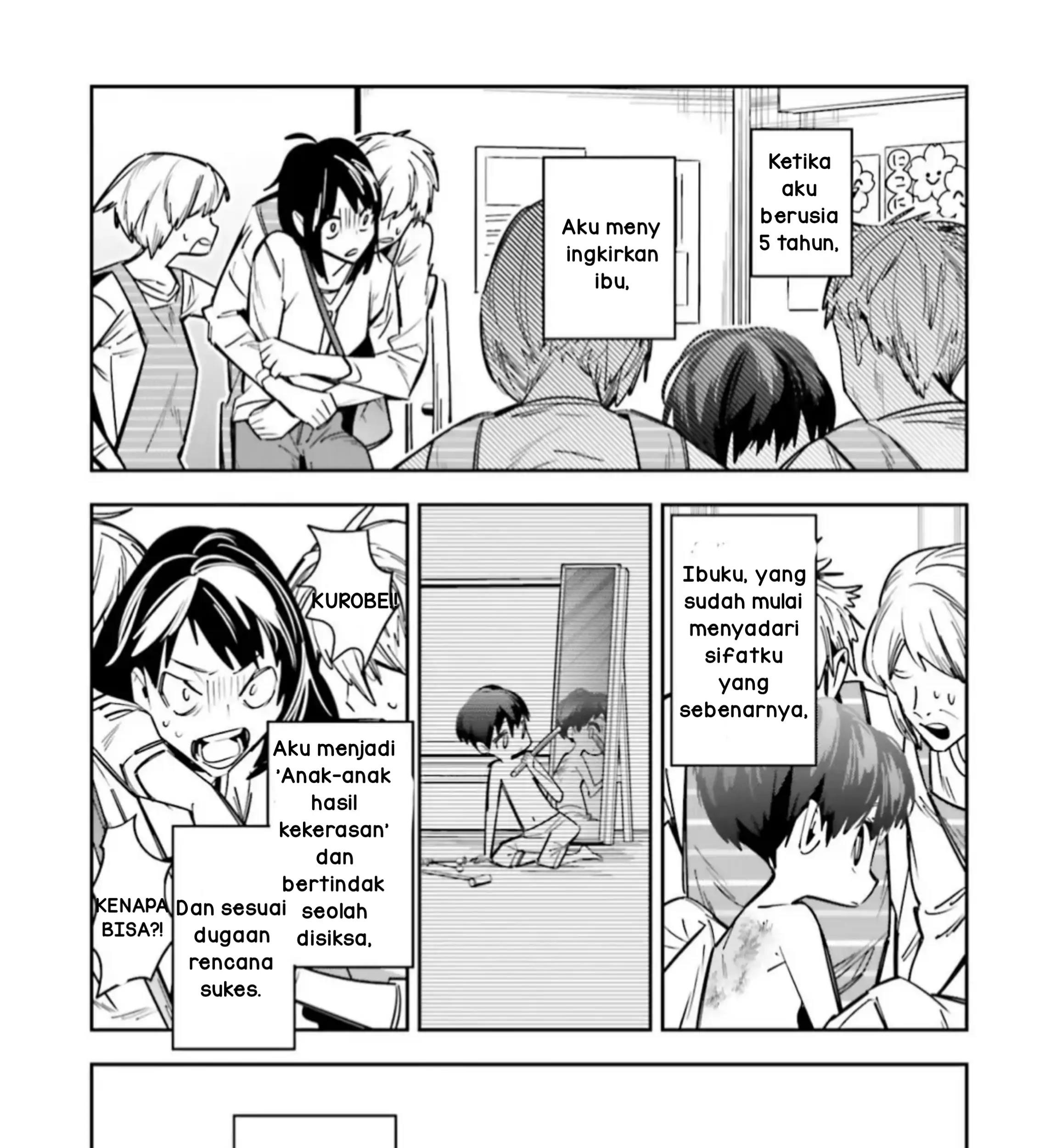 I Reincarnated as the Little Sister of a Death Game Manga’s Murder Mastermind and Failed Chapter 5 - Halaman 15