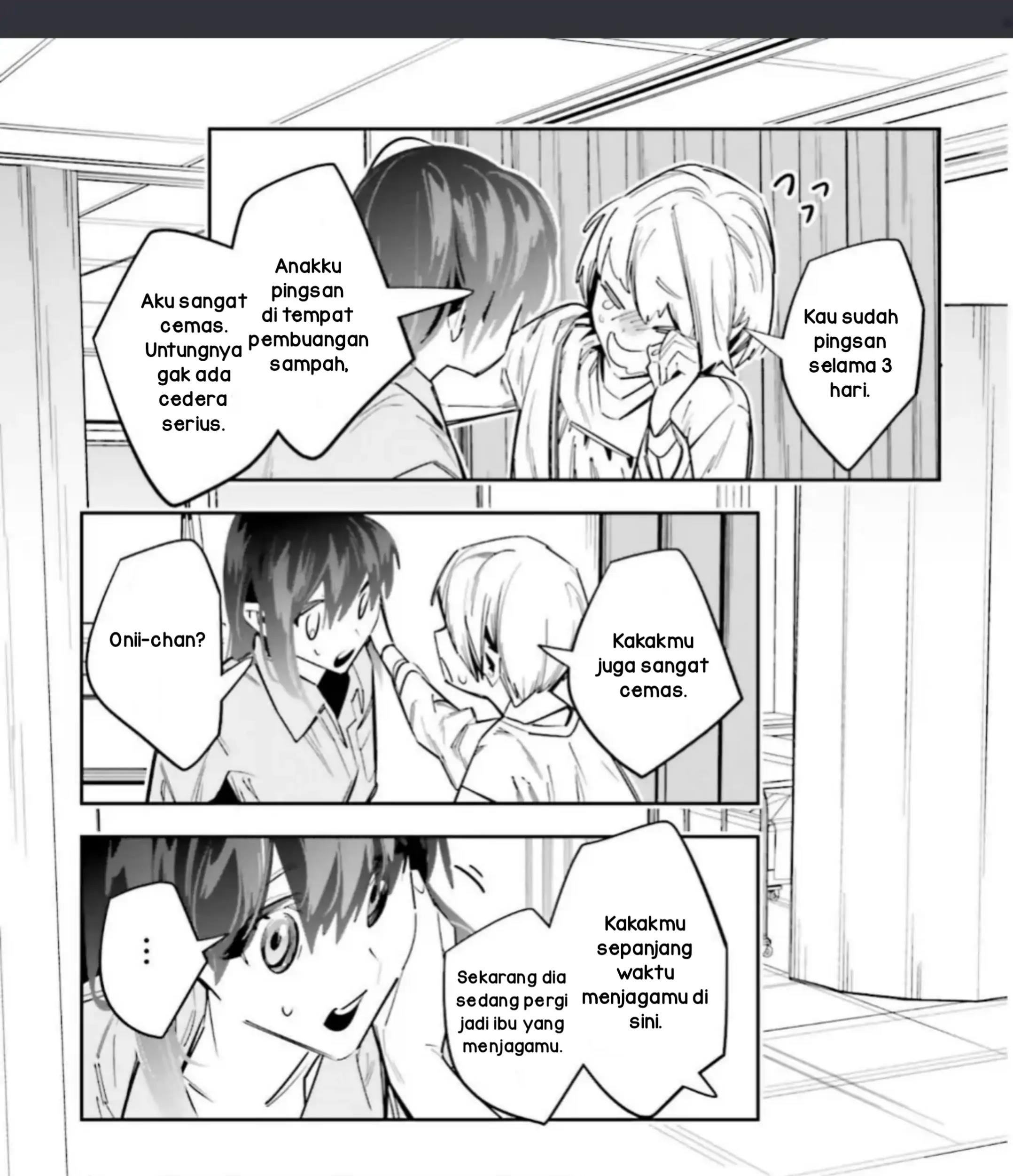 I Reincarnated as the Little Sister of a Death Game Manga’s Murder Mastermind and Failed Chapter 4.2 - Halaman 6