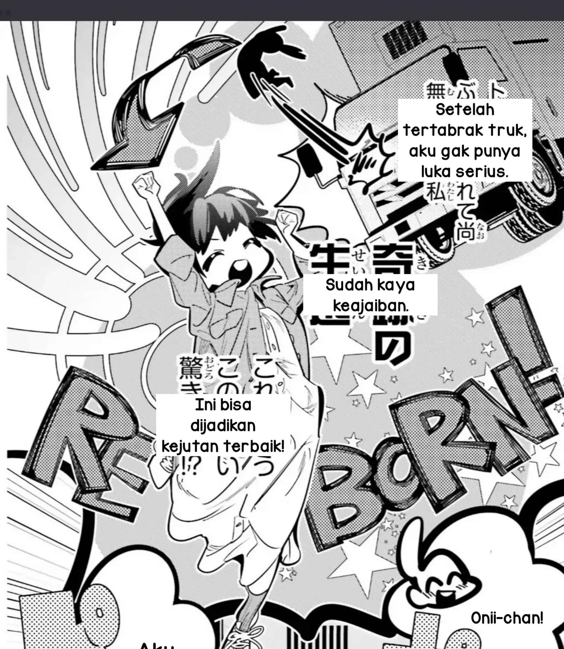 I Reincarnated as the Little Sister of a Death Game Manga’s Murder Mastermind and Failed Chapter 4.2 - Halaman 12