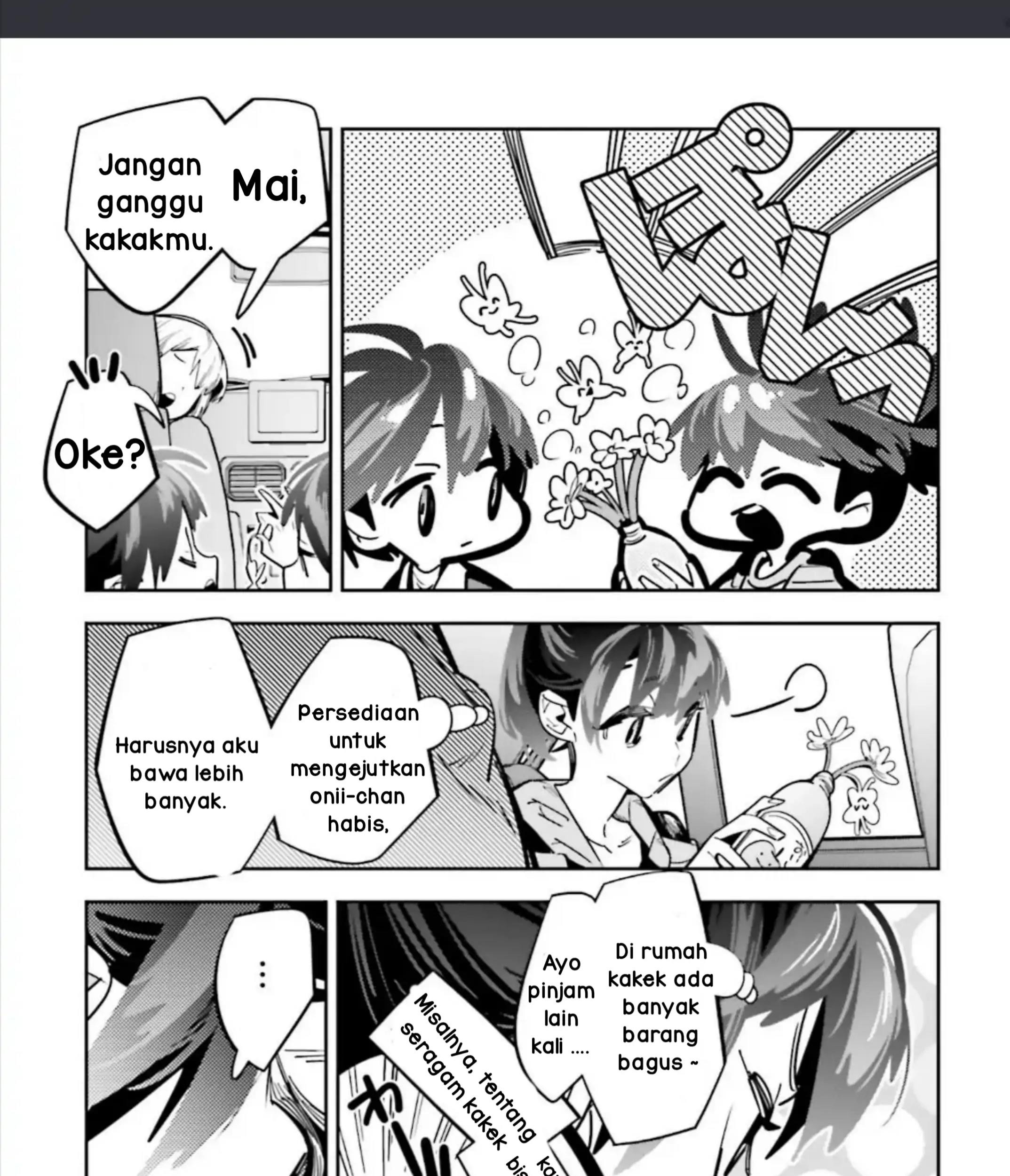 I Reincarnated as the Little Sister of a Death Game Manga’s Murder Mastermind and Failed Chapter 4.1 - Halaman 11