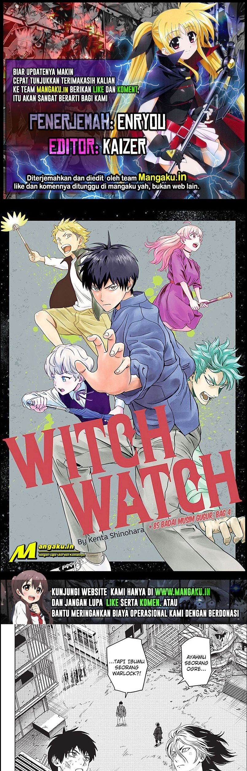 Komik Witch Watch Chapter 85 gambar 1