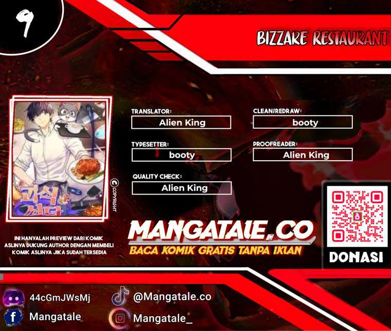 Komik Bizarre Restaurant Chapter 09 gambar 1