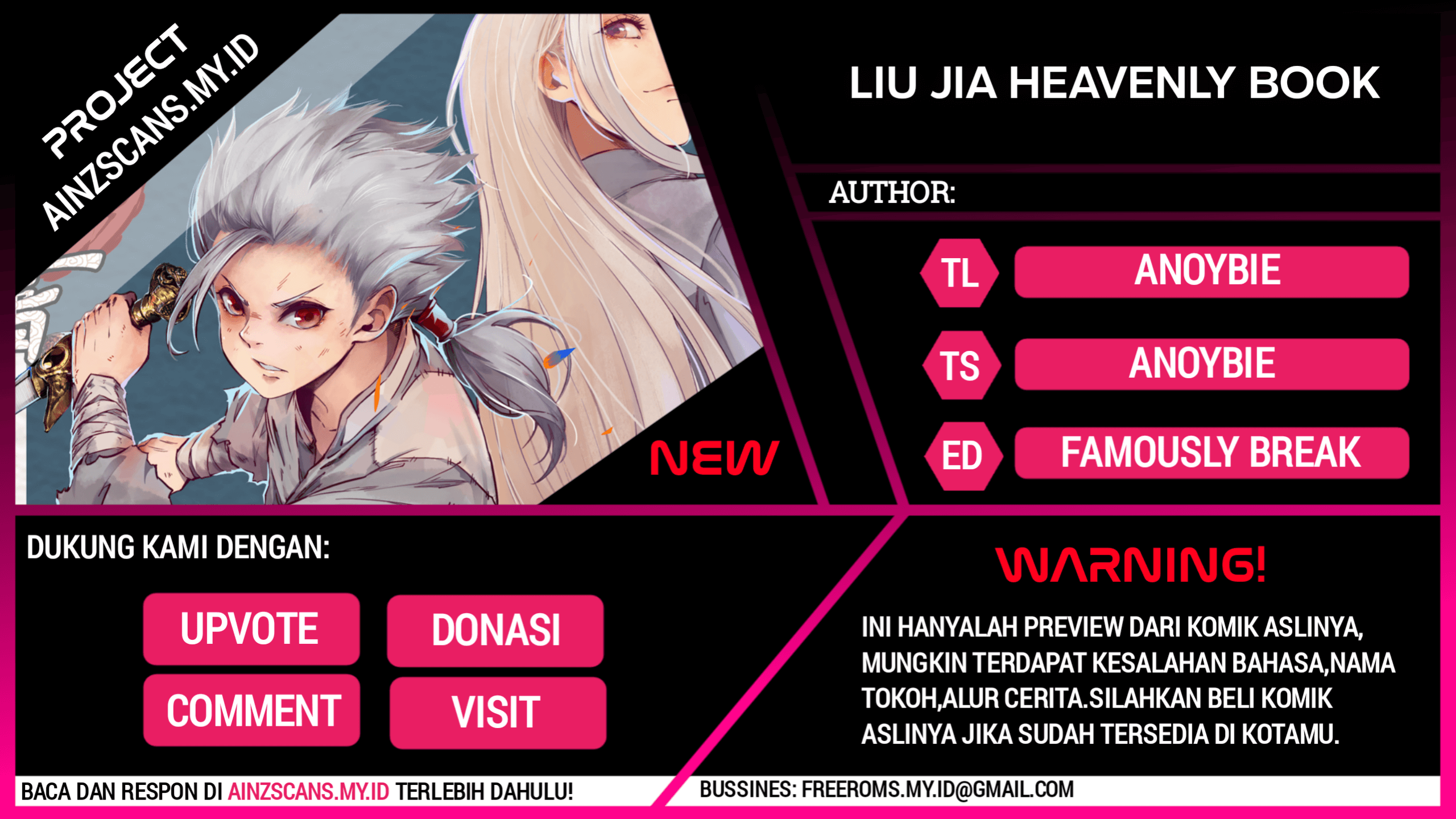 Komik Liu Jia Book of Heaven Chapter 01 gambar 1