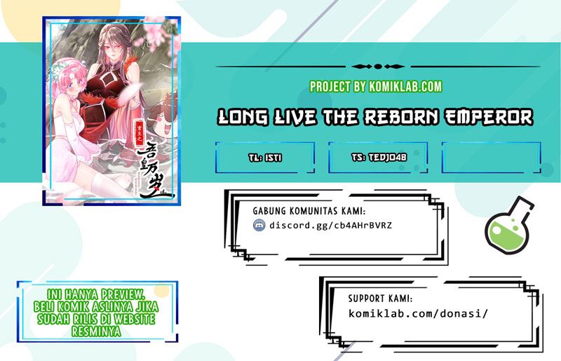 Komik Long Live the Reborn Emperor Chapter 01 gambar 1
