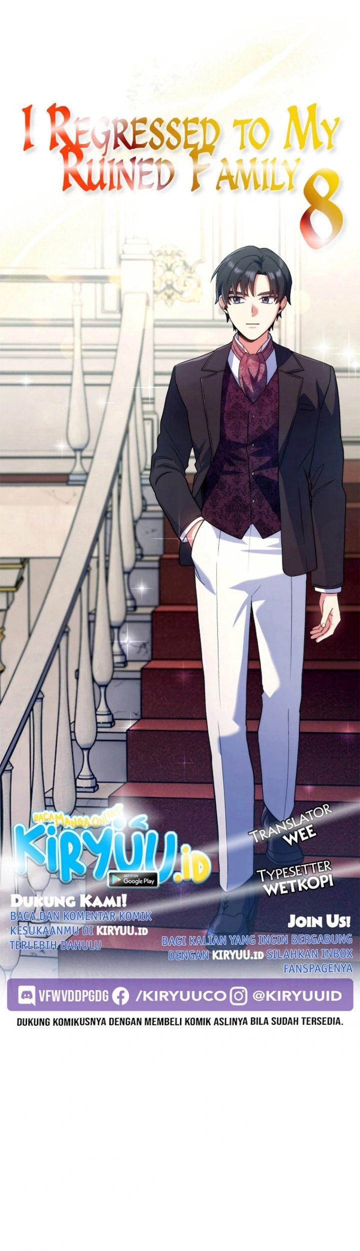 Manhwa I Regressed to My Ruined Family Chapter 08 gambar 2