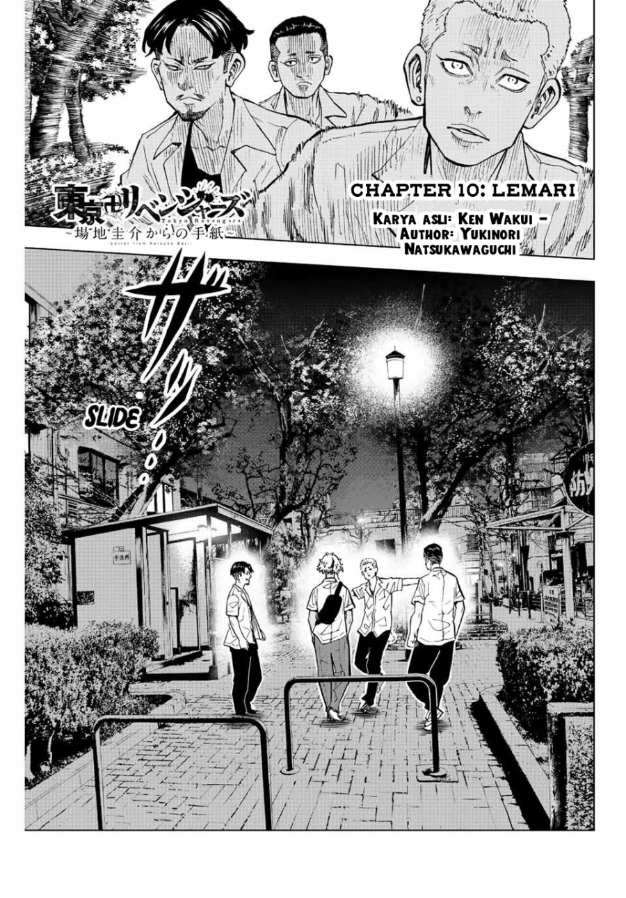 Komik Tokyo 卍 Revengers: Baji Keisuke Kara no Tegami Chapter 10 gambar 1