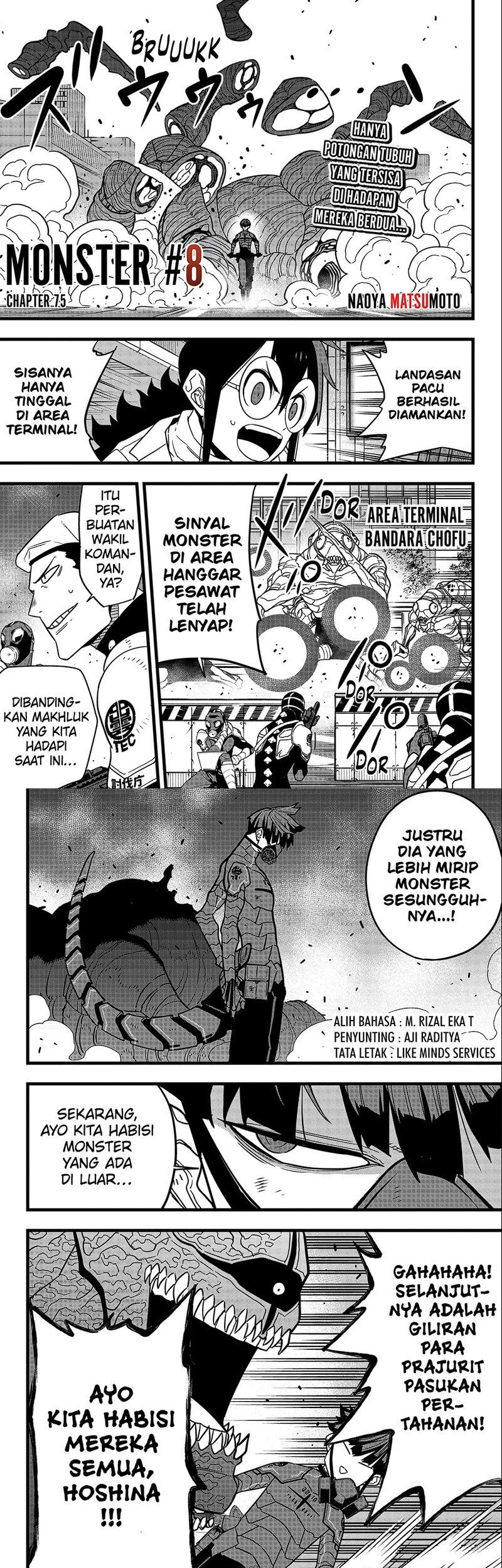 Komik 8Kaijuu Chapter 75 gambar 1