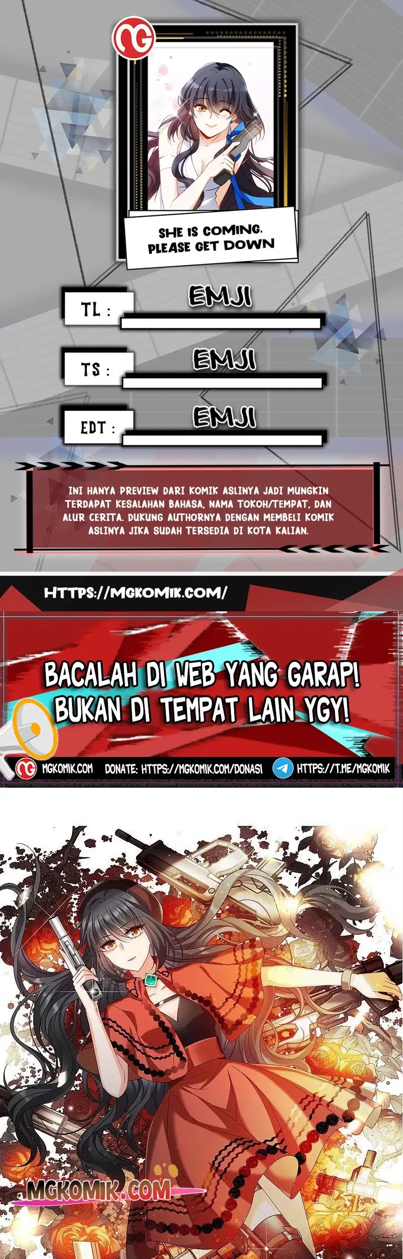 Komik She Is Coming, Please Get Down! Chapter 96.2 gambar 1