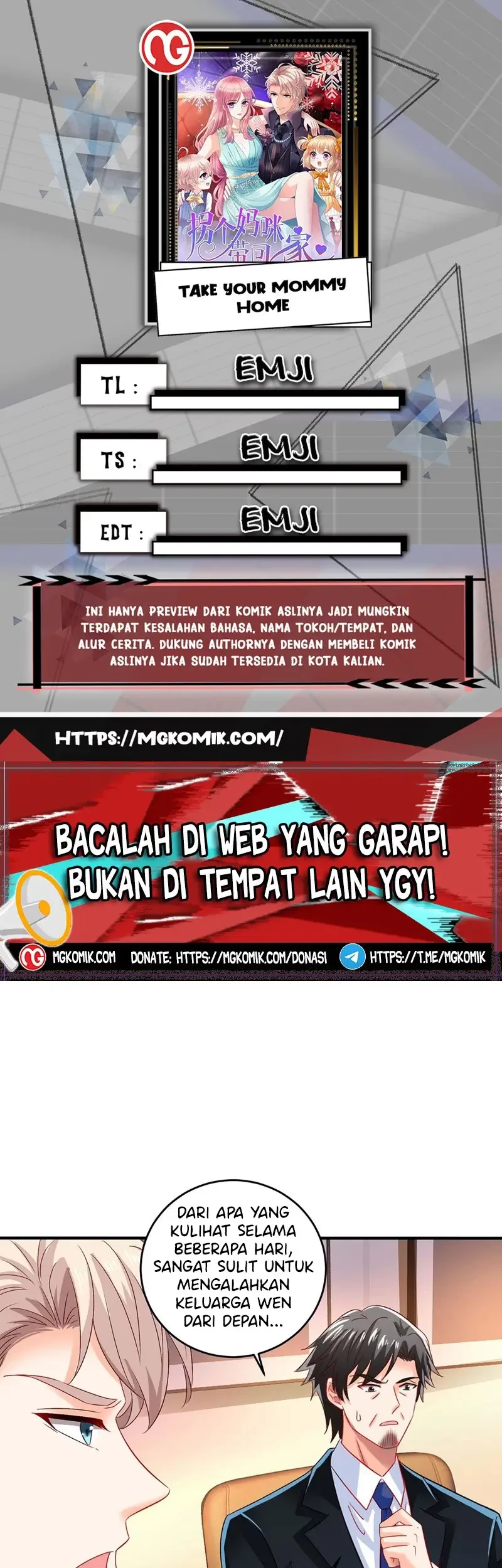 Komik Take Your Mommy Home Chapter 402 gambar 1