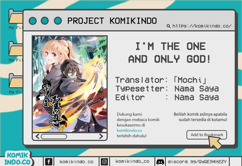 Komik I’m the One and Only God! Chapter 00.1 gambar 1