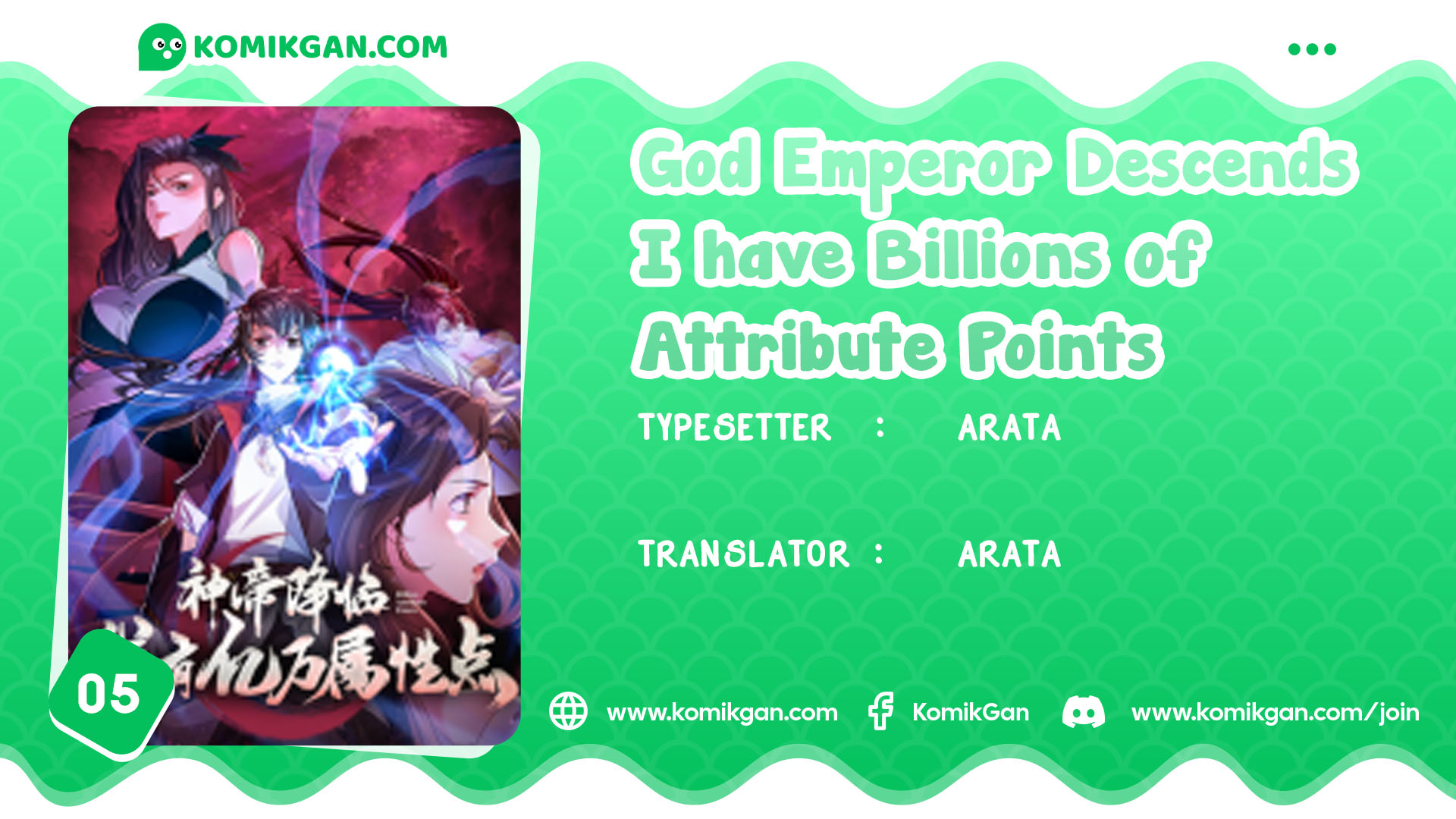 Komik God Emperor Descends I have Billions of Attribute Points Chapter 05 gambar 1