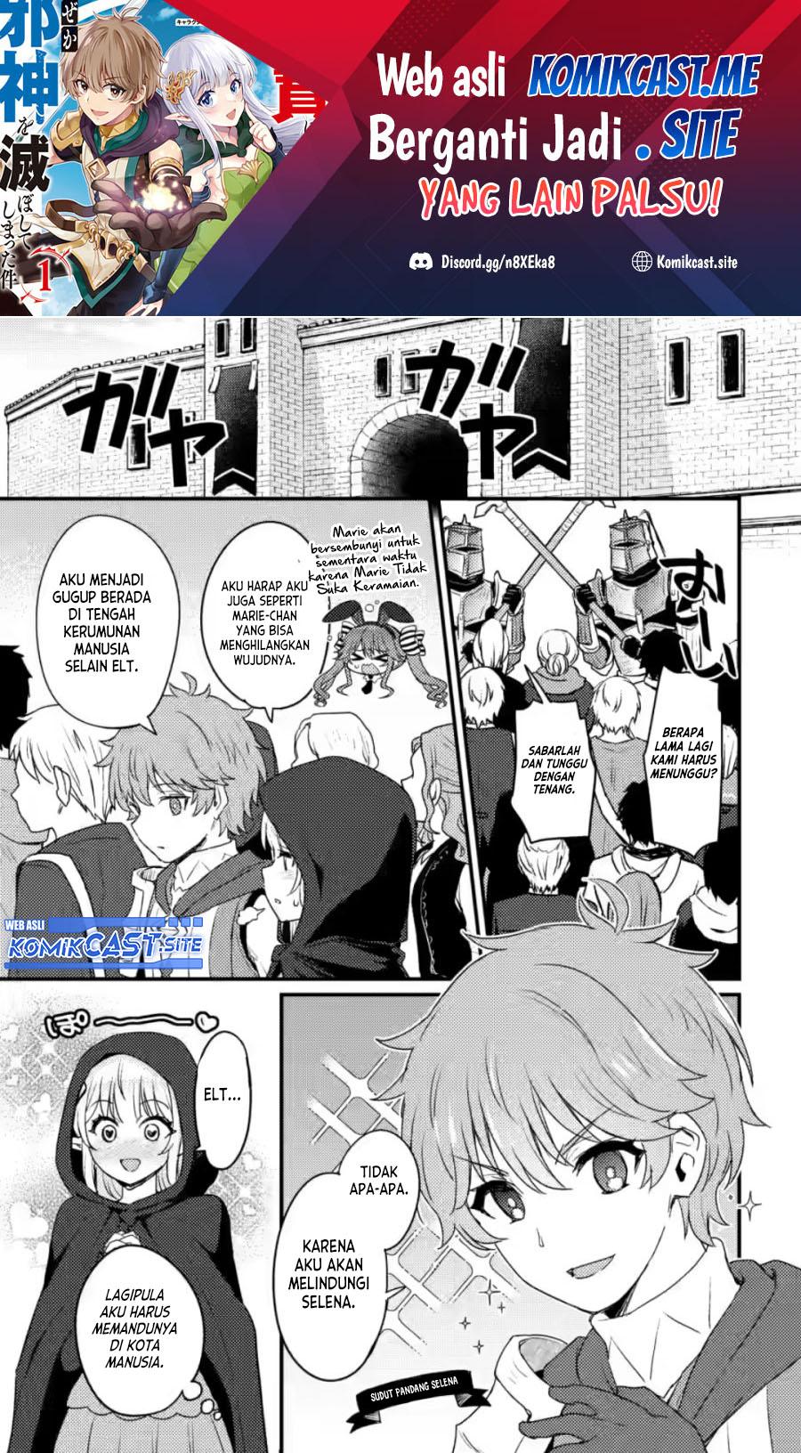 Manga Ikenie ni Natta Ore ga Nazeka Jashin wo Horoboshite Shimatta Ken Chapter 10 gambar 2